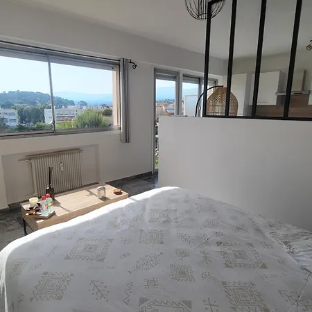Apartment Splendide T2, 200m De La Mer, Climatise, Parking Cagnes-sur-Mer